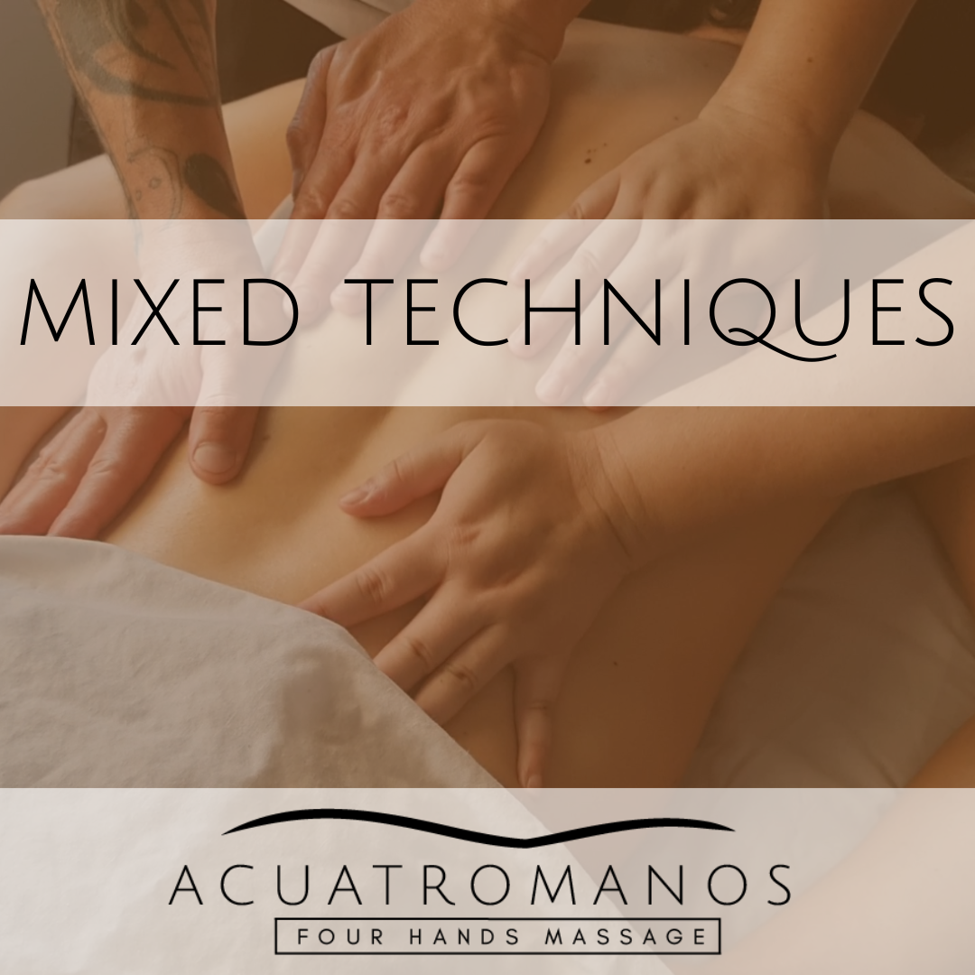 Masaje de Técnicas mixtas a cuatro manos